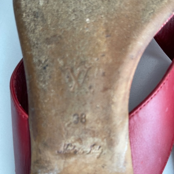 Louis Vuitton Red Dice Sandals - Picture 7 of 8